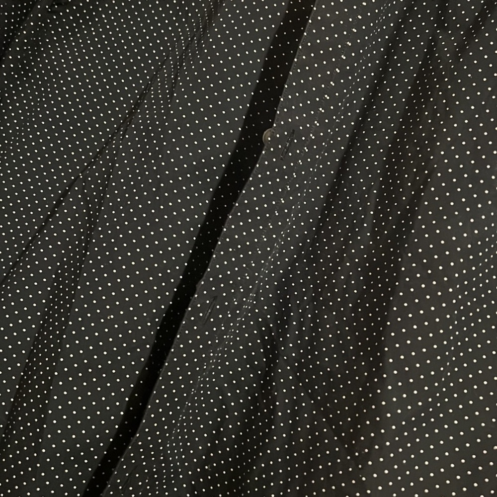 Navy Blue Button Up - Picture 3 of 3